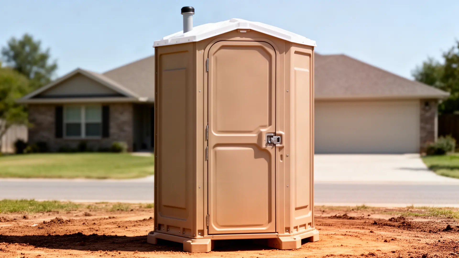 Clean porta potty unit from K & R Porta Potties in Philadelphia, PA
